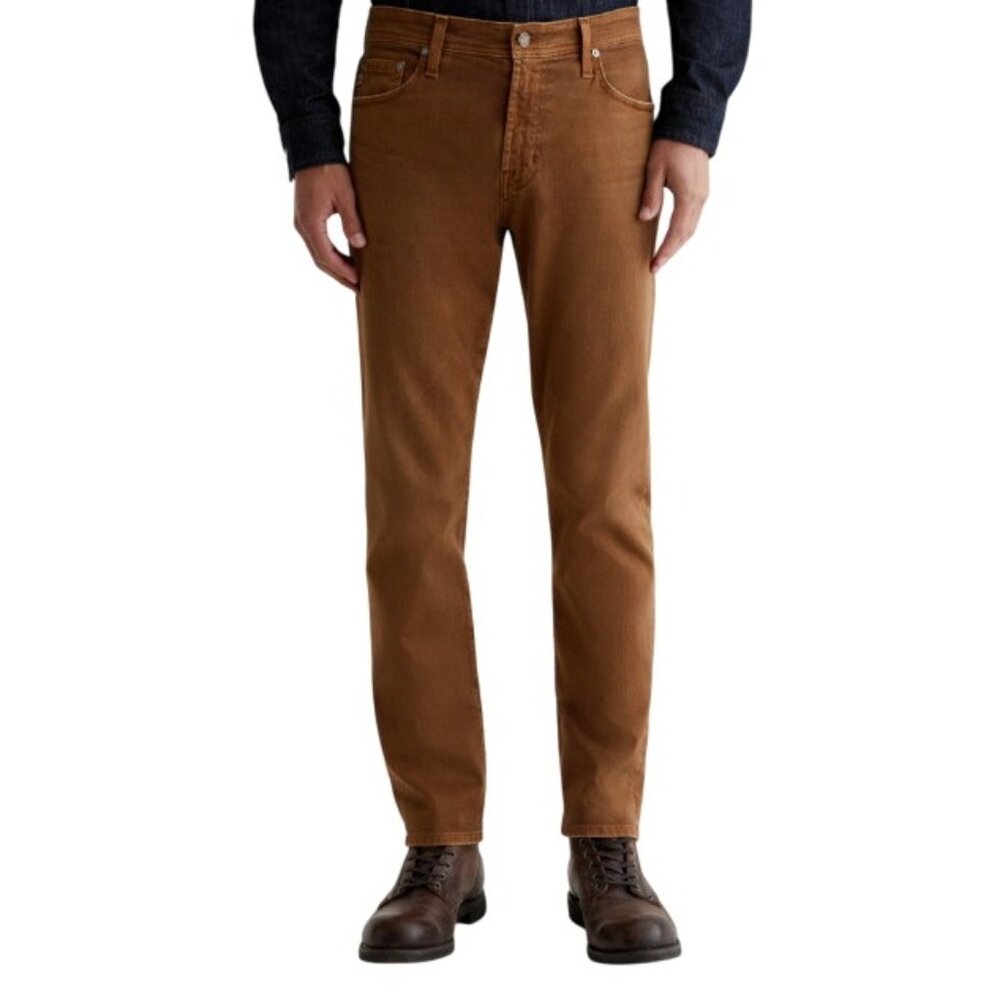 ADRIANO GOLDSCHMIED MENS ‘DYLAN’ SLIM  RUST COLOR PANTS SIZE 32X34